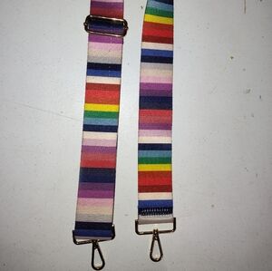 Colorful Striped Women's Belt